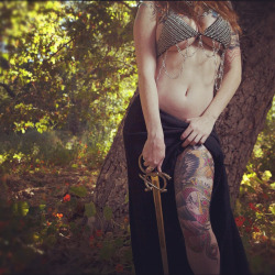 kemperfidelis:  Outtake from the Twelve Months of Magic calendar shoot. http://www.indiegogo.com/qftc-calendar