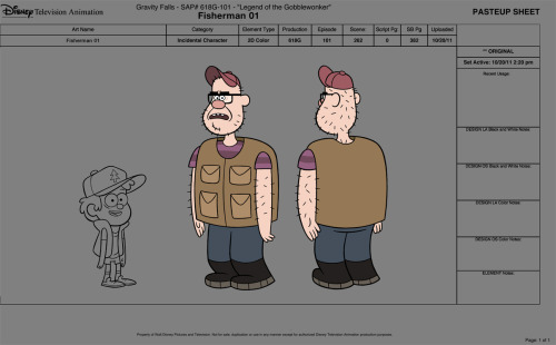 joedrawsstuff: Here’s some of my designs from Gravity Falls : “Legend of the G