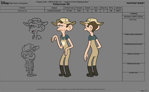 joedrawsstuff: Here’s some of my designs from Gravity Falls : “Legend of the G