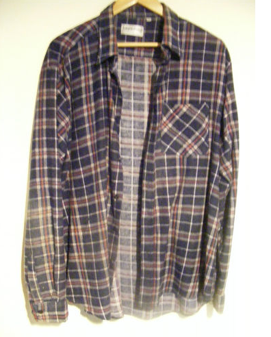 FLANNEL SHIRT  £7.50 click here to buy 