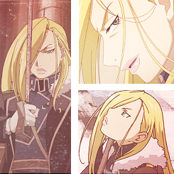deep-space-defiant:Ladies of FMA: General Olivier ArmstrongShe’s a cruel mistress, and a 
