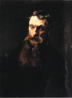 blastedheath:  John Singer Sargent (American, 1856-1925), Auguste Rodin, 1884. Oil on canvas. Musée Rodin, Paris. 