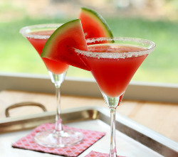 gastrogirl:  watermelon martini. 