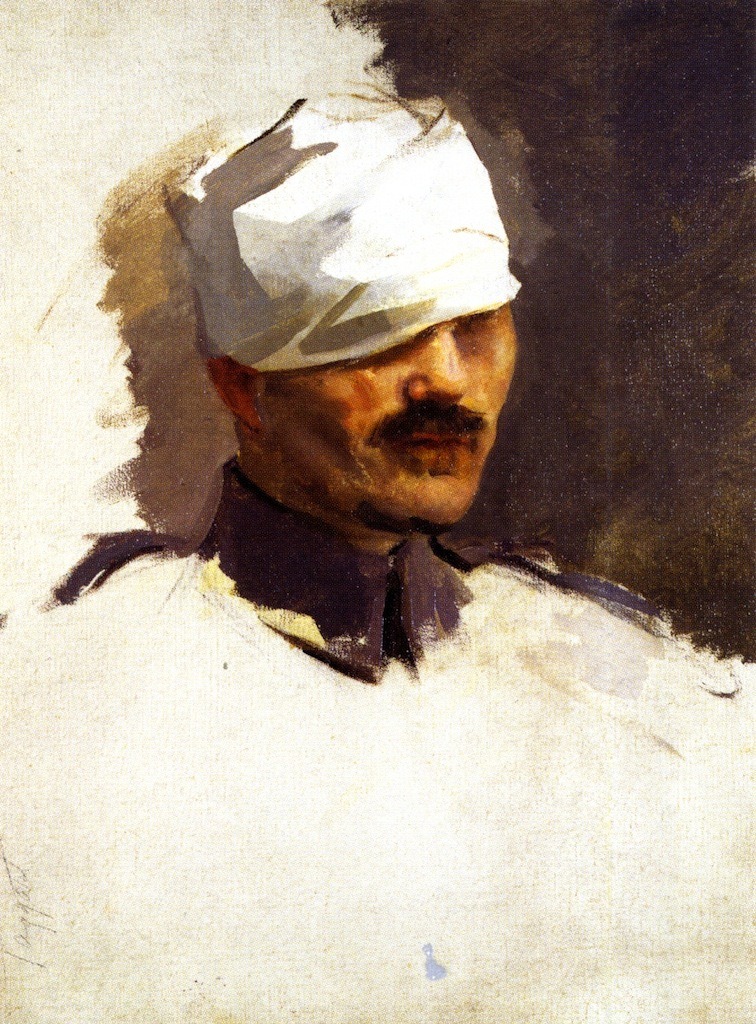 paperimages:  Cecilia Beaux, Lieutenant Jean Julien Lamordant, 1919 