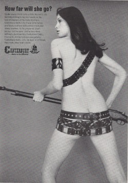Canterbury, Vintage Ad, Playboy - September