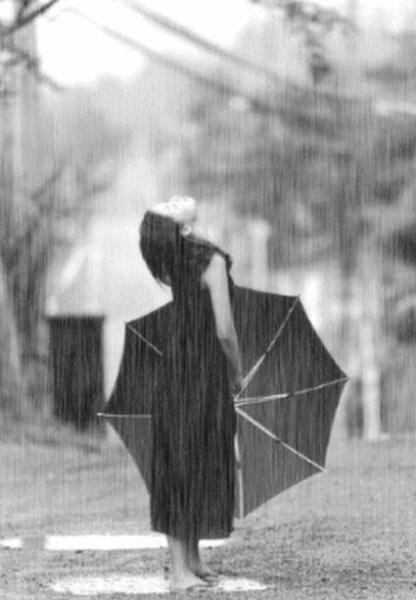 Oh, how I love being in the rain