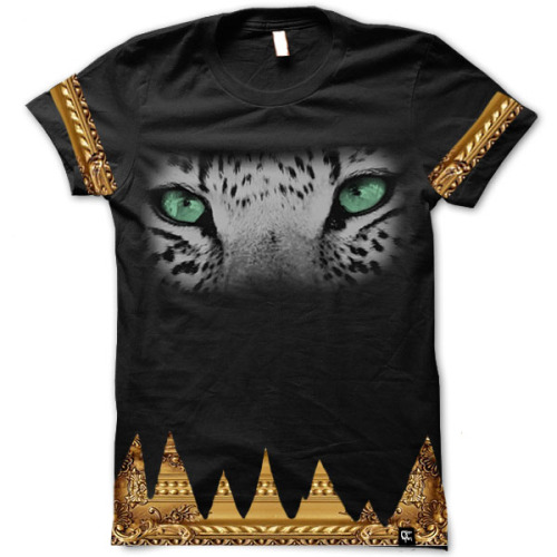 myboyant:  officialclothing:  Snow Leopard Tee #2. Which one do you guys like better?  I NEED ONE! 