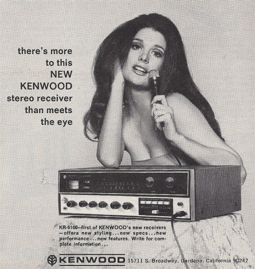 Sex Kenwood, Vintage Ad, Playboy - December 1970 pictures