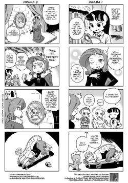 retiredpyramidhead:  Such a drama queen - pt1 &amp; 2  MLP 4KOMA 23