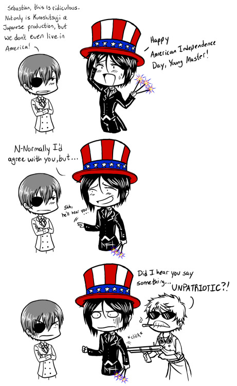 madelezabeth:  Hey, nobody said the British couldn’t celebrate the 4th…right?