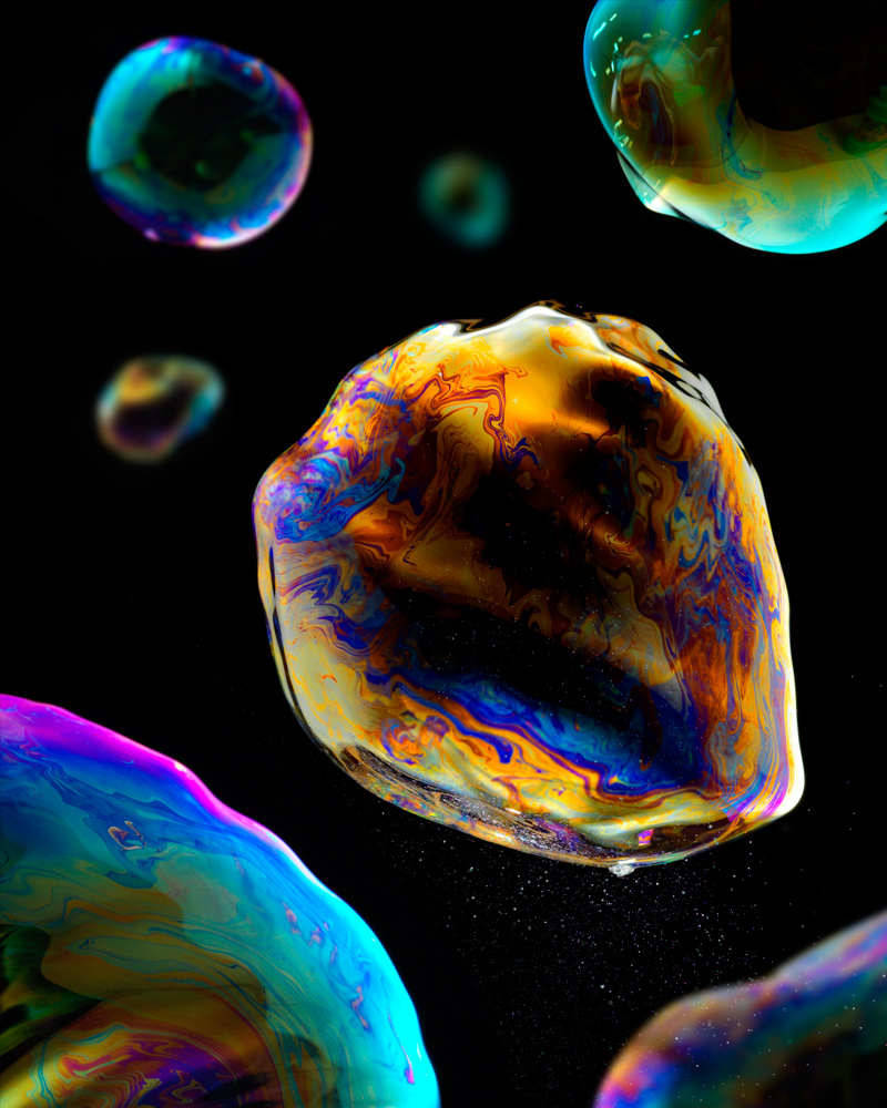 expose-the-light:  Iridient by Fabian Oefner Bursting Soap Bubbles