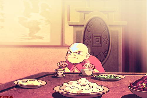 avatarharry:  aang always had the cutest faces 