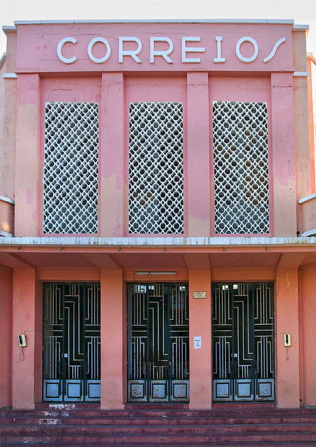 Post Office In Lobito, Angola by Eric Lafforgue on Flickr.