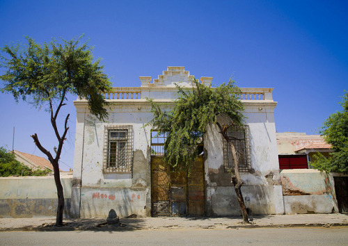 Old Colonial House, Namibe Town, Angola by Eric Lafforgue on Flickr.