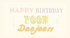 jangwoon:  120704 Happy Birthday to BEAST’s Yoon Doojoon~!! ♥♥ (✿◠‿◠)   