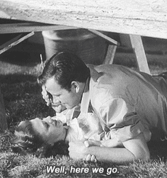 mariedeflor:  Ginger Rogers and Joel McCrea in Primrose Path, 1940