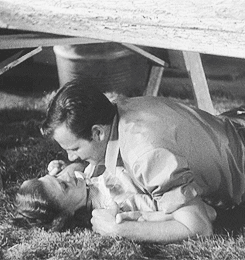 mariedeflor:  Ginger Rogers and Joel McCrea in Primrose Path, 1940