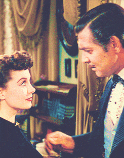vivien-leigh:  Rhett: “No I don’t think I will kiss you. Although you need kissing