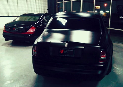 Rolls Royce Phantom And Mercedes Maybach
