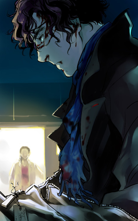 wastingyourgum: blackmorgan: Sherlock Waking Up in The Morgue Wow - that’s gorgeous.