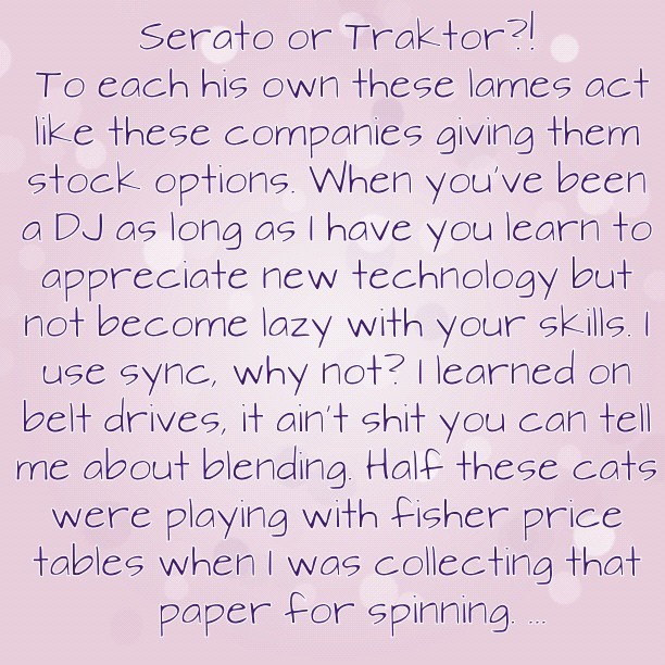 #mytruth #growthehellup #SeratoOrTraktor #DJ #NS6 (Taken with Instagram)