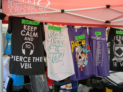 Feira de roupas