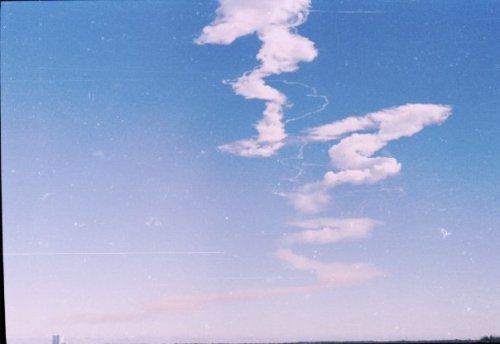 XXX The Challenger launch and subsequent explosion photo