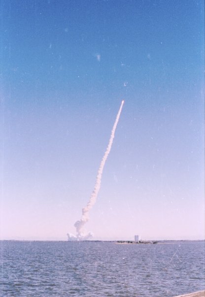 The Challenger launch and subsequent explosion