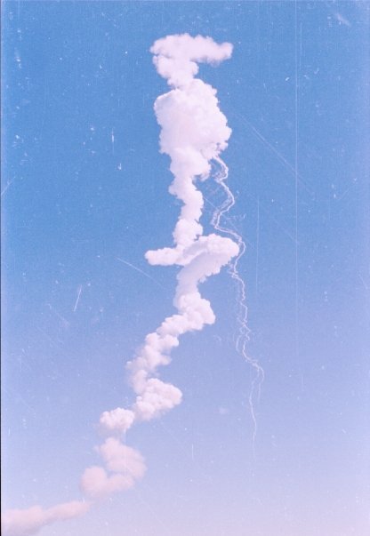 The Challenger launch and subsequent explosion