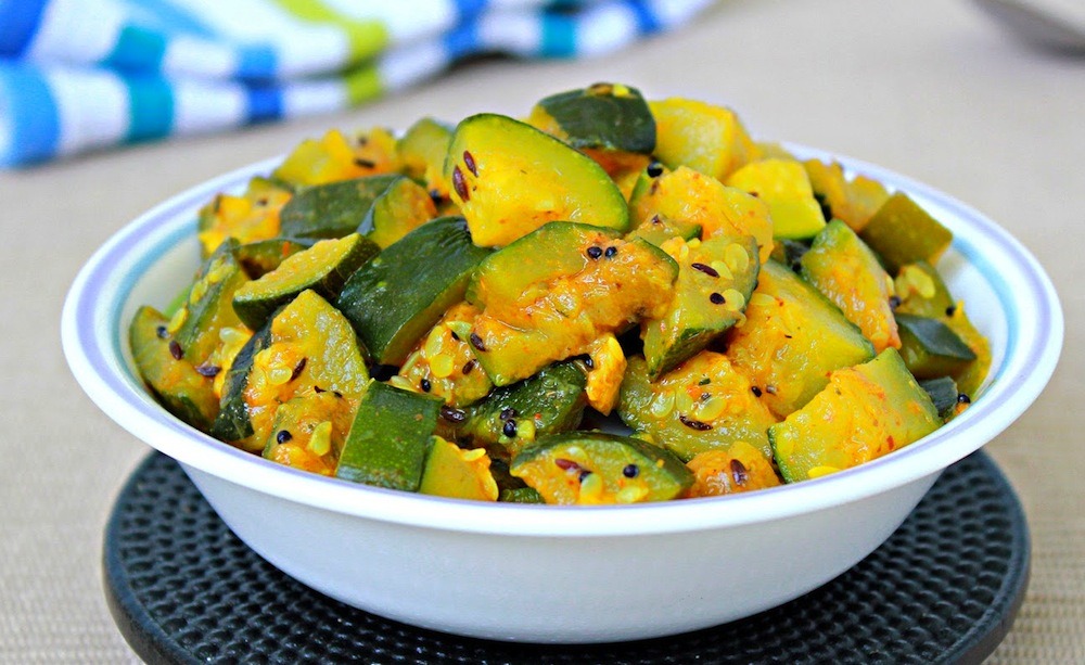 Curry Zucchini Stir Fry by Aromatic Cooking