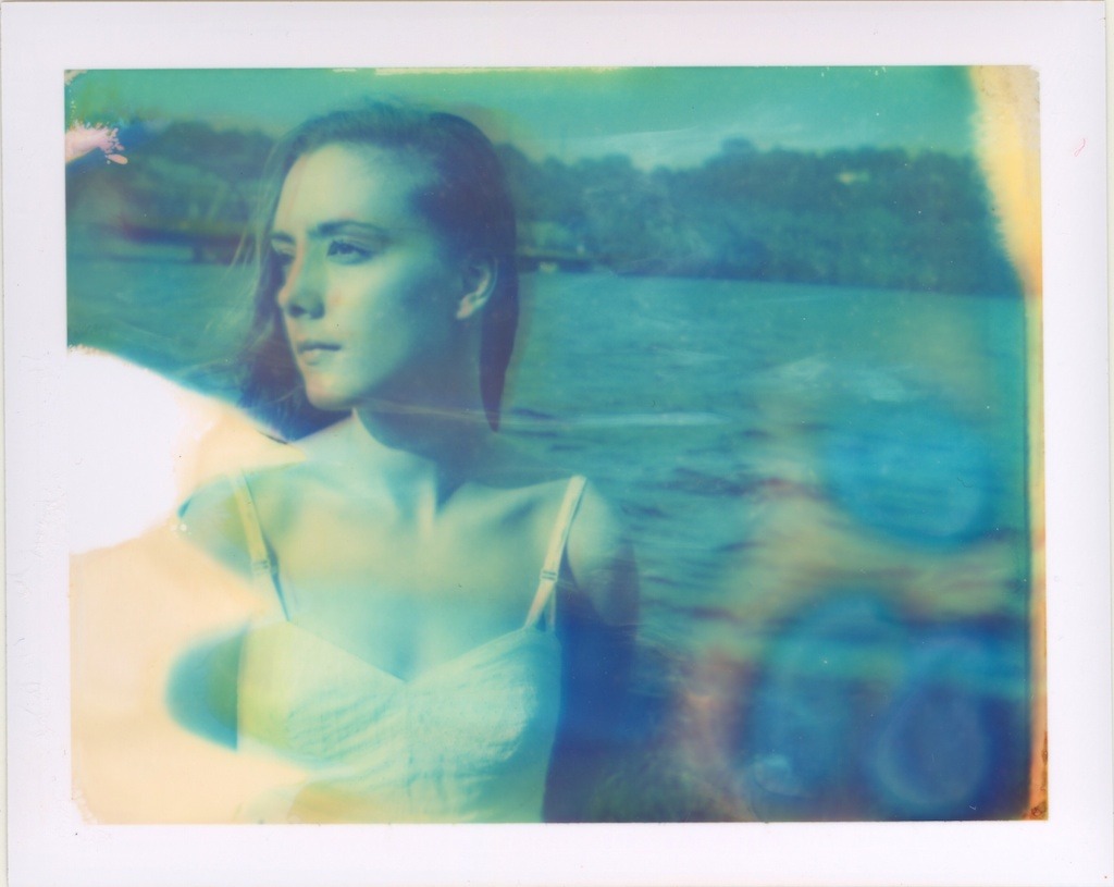 Brooke Lynne | Matthew Scherfenberg Some REALLY expired polaroid film. We had fun