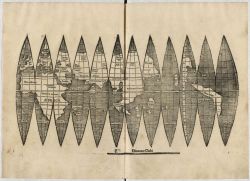 unfaithful2me:  America 500 Years ago El ejemplar del llamado mapamundi Waldseemüller encontrado en la universidad Ludwig-Maximilians German university researchers have rediscovered a 500-year-old map that had been mistakenly bound in a volume on geometry