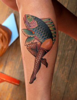 fuckyeahtattoos:  When she was little, she