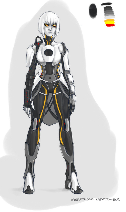 Portal glados human anime