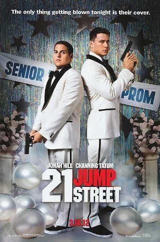 steephyxox:  I am watching 21 Jump Street “Watching this. Pretty stupid but also pretty hilarious!! 