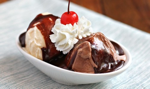 dietkiller:  Hot Fudge Sundae 