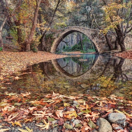 bluepueblo:  Ancient Kefalos Bridge, Island of Cyprus photo via Louise 