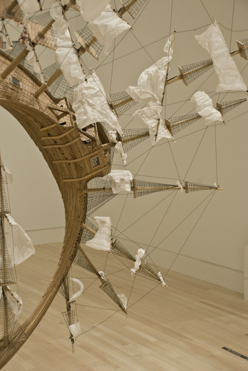 farewell-kingdom:Tim Hawkinson, Möbius Ship