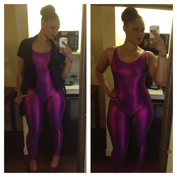 allthickwomen:  Pic of @iammaliahmichel I missed this morning.