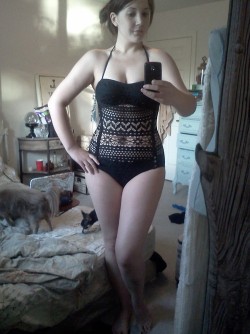 curveappeal:  New bathing suit.  I’m 5’10 and my measurements currently are: 36-30-42