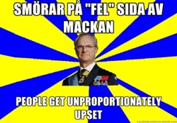 Jag brer tydligen alltid på &ldquo;fel&rdquo; sida. :S lol