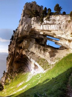 bluepueblo:  Chartreuse Arch, The Alps, France photo via cali 