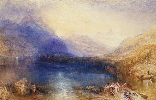 J.M.W. Turner. The Lake of Zug. 1843.