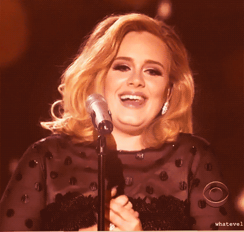 whatevel:  Adele, I wish you nothing but the best for you. Congrats on your baby