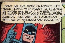 comicbookpanels:  You tell’em Batman! 