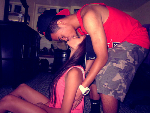 Tumblr cute couples with swag kissing