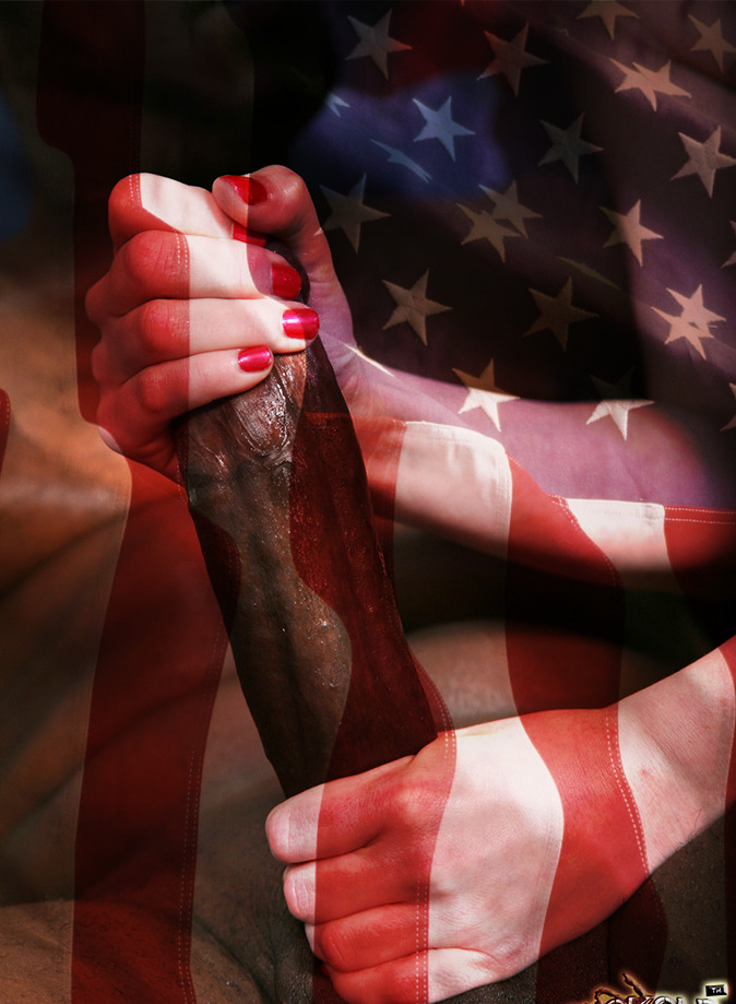 theirhappening:  happy 4th!  may all the Black men that wish, sink their dicks into