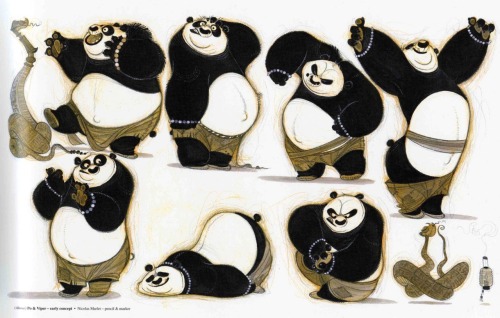 jalopy:Nicolas Marlet concept art for Kung Fu Panda (1 & 2)