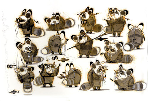 jalopy:Nicolas Marlet concept art for Kung Fu Panda (1 & 2)