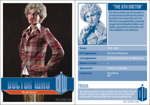 sharpestrose:robokittens:hallopino:Gender Reversed Doctor Who Faux Trading CardsJust shot the final 